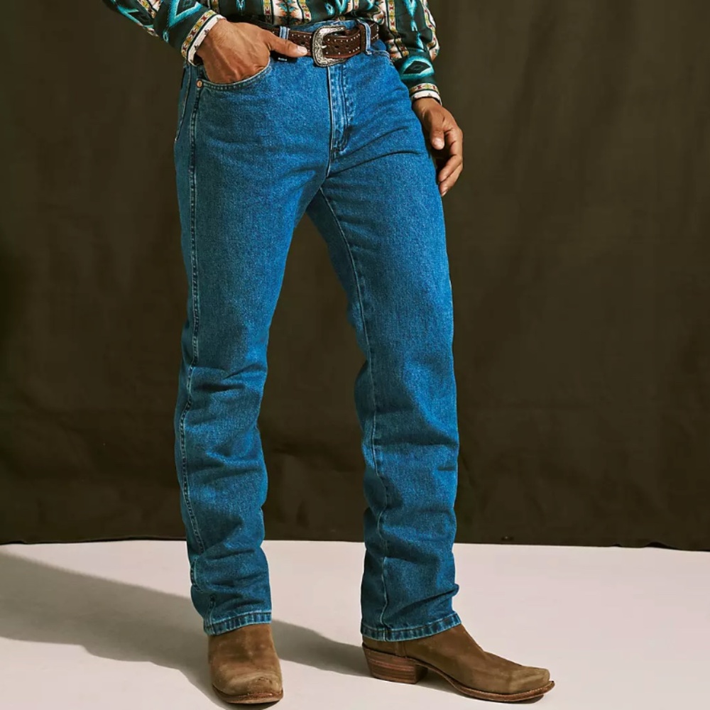 Authentic Wrangler Men's Cowboy Cut Pro Rodeo Original Fit 13MWZ Jeans 38x32